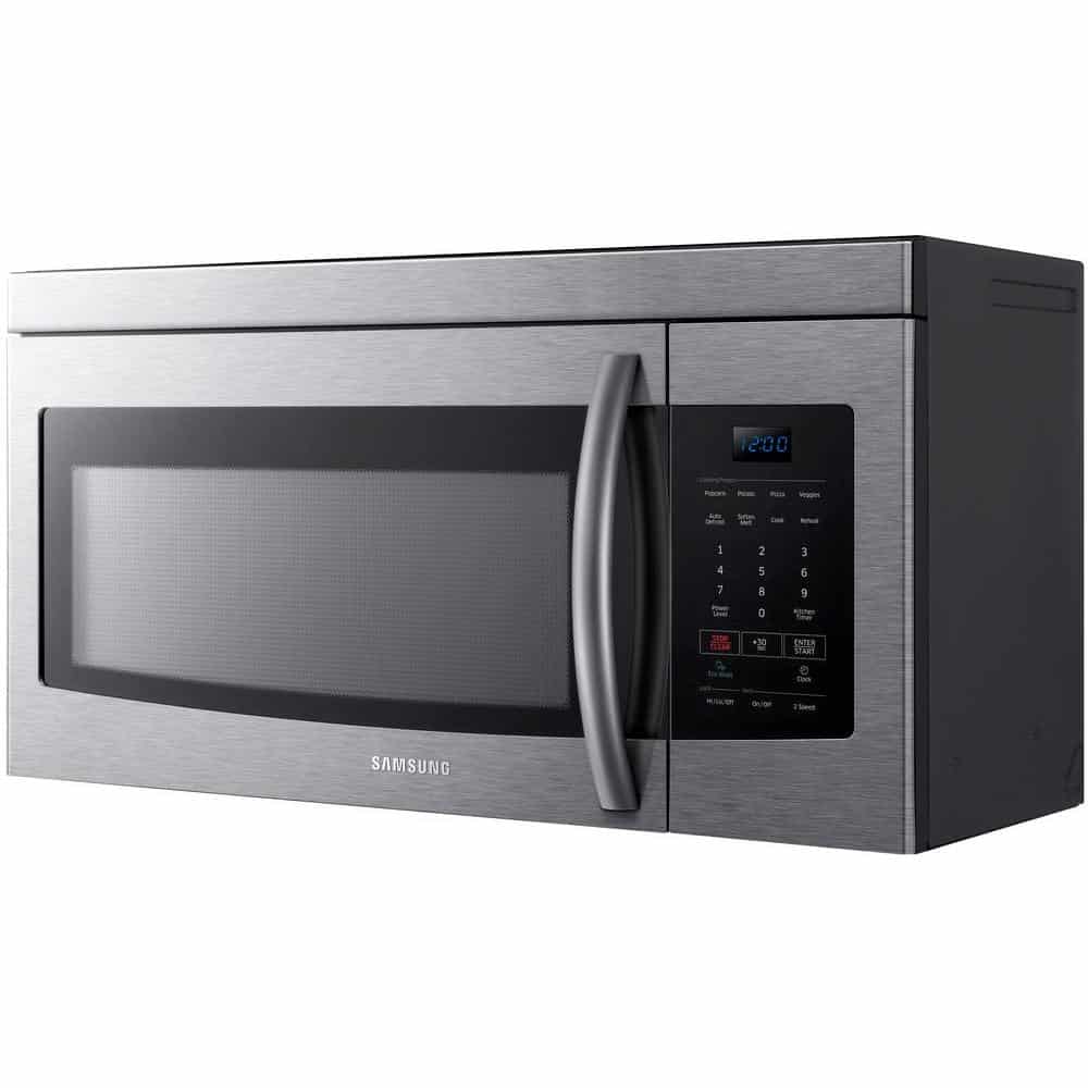 microwave with sound control